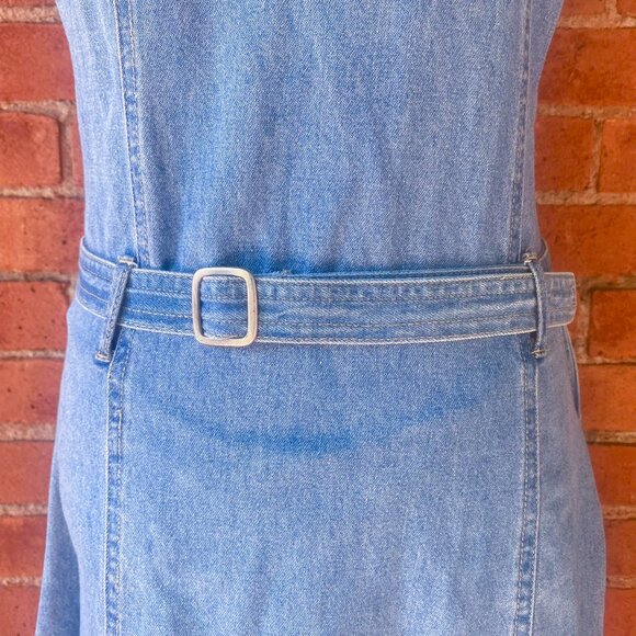 90s denim dress - Picture 4 of 11